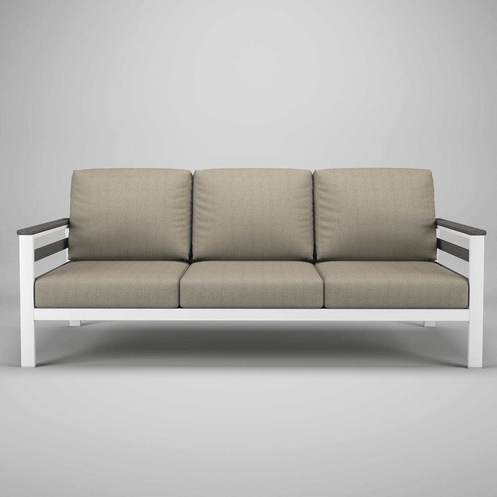 Townsend 80" Sunbrella® Patio Sofa, Spectrum Dove