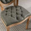 Chaises de salle à manger en cuir PU de style antique, 2 unités, base en bois massif, détails faits à la main, couleur confortable de 2, revêtement, abat-jour-457935011