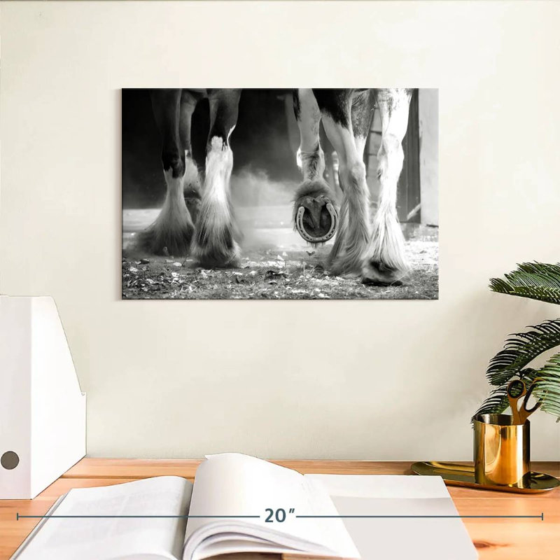 Pattes de cheval Brampt Clydesdale, H 8 po x l 12 po