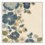 Tapis beige moelleux moelleux à motif floral Eichhorn Cottage-972622425