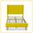 Eriksay Low Profile Upholstered Platform Bed with Wingback Headboard-1683457353-1683457356