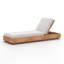Kinta Outdoor Teak Chaise Lounge-1590059257