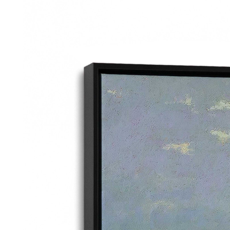«Lemonade Skies», reproduction sur toile, Cadre flottant noir satiné, H 22 po x l 32 po x P 1,75 po