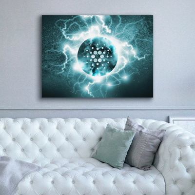 " Crypto Eclipse Cardano Ada " by Valentyn Artemenko