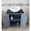 Robbs 650mm Single Bathroom Vanity with Vessel Ceramic Basin-40568329-40568173