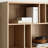 American style storage bookcase