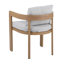 Chaise de salle à manger Elko Outddor et aluminium d'intérieur (excluant la table)-318707130