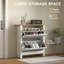 12 Pair Flip Down Shoe Storage-135786079