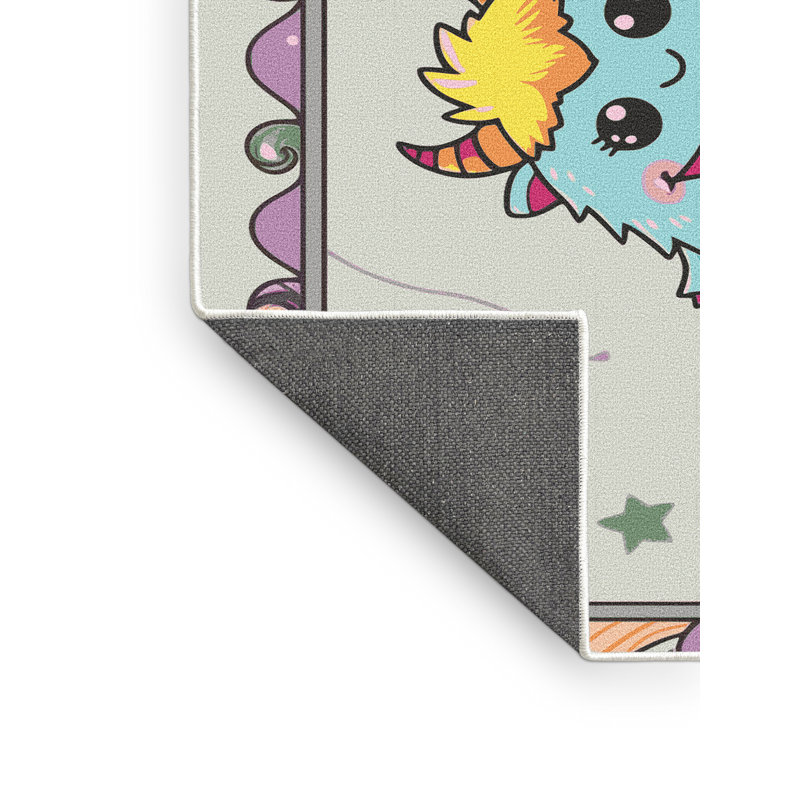 Tapis de vacances d'Halloween The Holiday Aisle®, Rectangulaire 2 pi x 3 pi