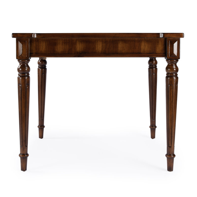 Handmade 36" Moskowitz Chess and Backgammon Table, Antique Cherry
