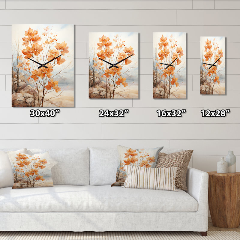 Cambel - Horloge murale érable, Moyen