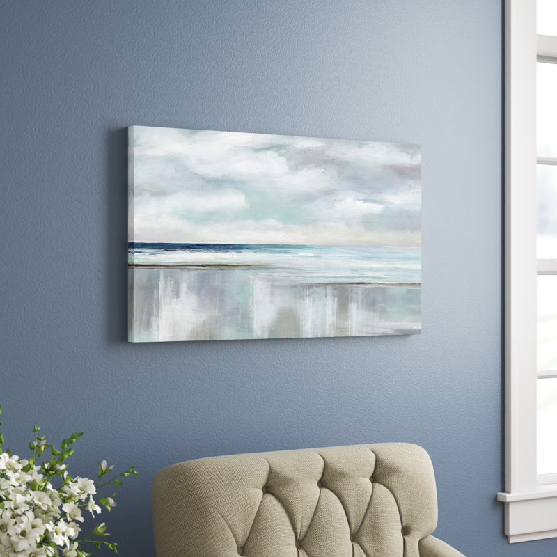 « Sunrise » de Nan, reproduction, H 18 po x l 30 po x P 1 po, Toile tendue