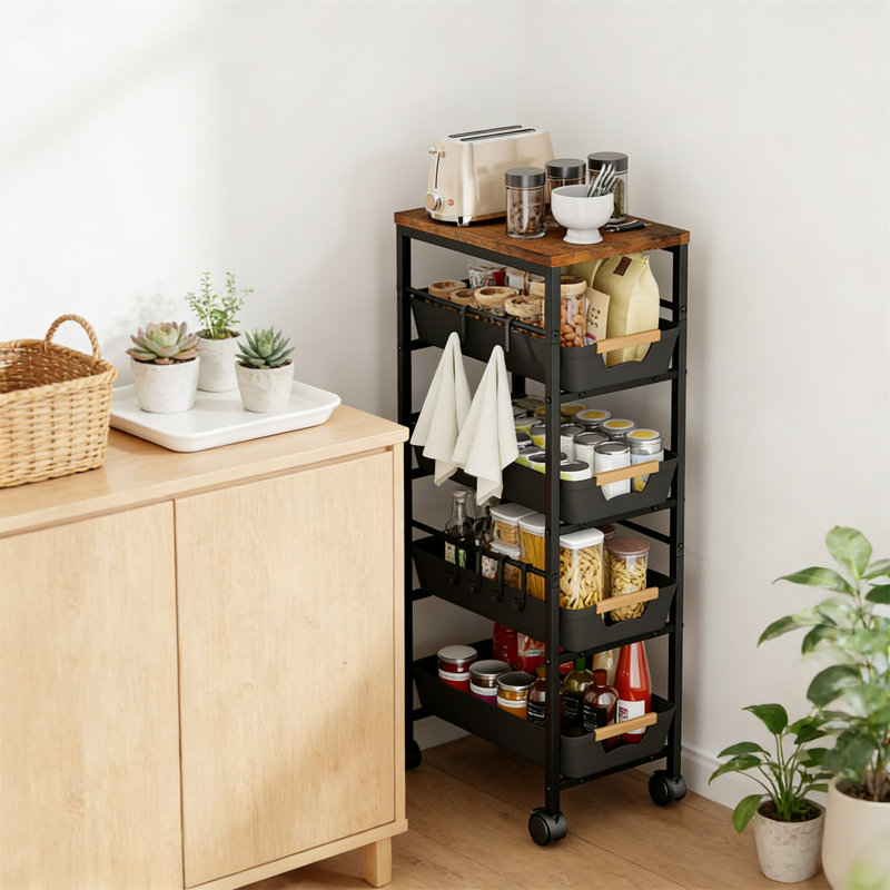 Metal Bar Cart
