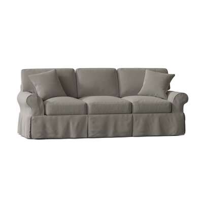 Montague 88"" Rolled Arm Slipcovered Sofa Bed -  Birch Lane™, 12503050B0724FE1B8068A382588D24C