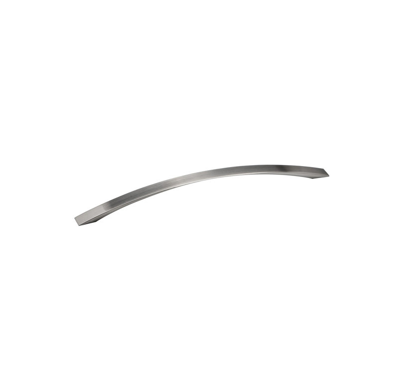 Poignée arche 12 5/8" center to center, Nickel brossé
