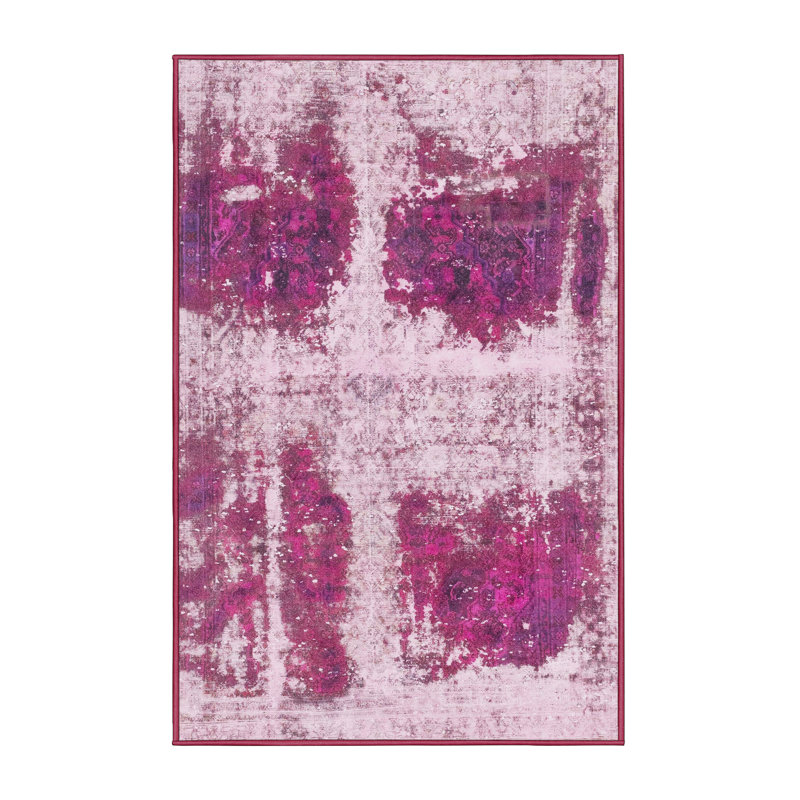 Abstract Indoor Rug, Runner 2' x 5'