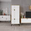 Alpers 6-Door Storage Cabinet High-Quality Engineered Wood Versatile Design-2062178384