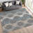 Machine Washable Indoor/Outdoor Hashlamoun ACN2326 Mid-Century Modern Rug-268840399