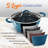 11 - Piece Non-Stick Aluminum Cookware Set-50838721