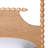Baxton Studio Caliana Bobbin Four-Poster Platform Bed - Wooden Bed Frame With Turned Spindle Posts And Panel Headboard, Vintage-Inspired Bedroom Furniture, Natural Brown, Queen-1053011605-1053011604