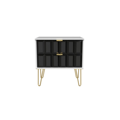 Allem 2 Drawer Midi Chest (Ready Assembled)