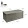 Edrosie Inc 121 Gallons Water Resistant Resin Lockable Deck Box