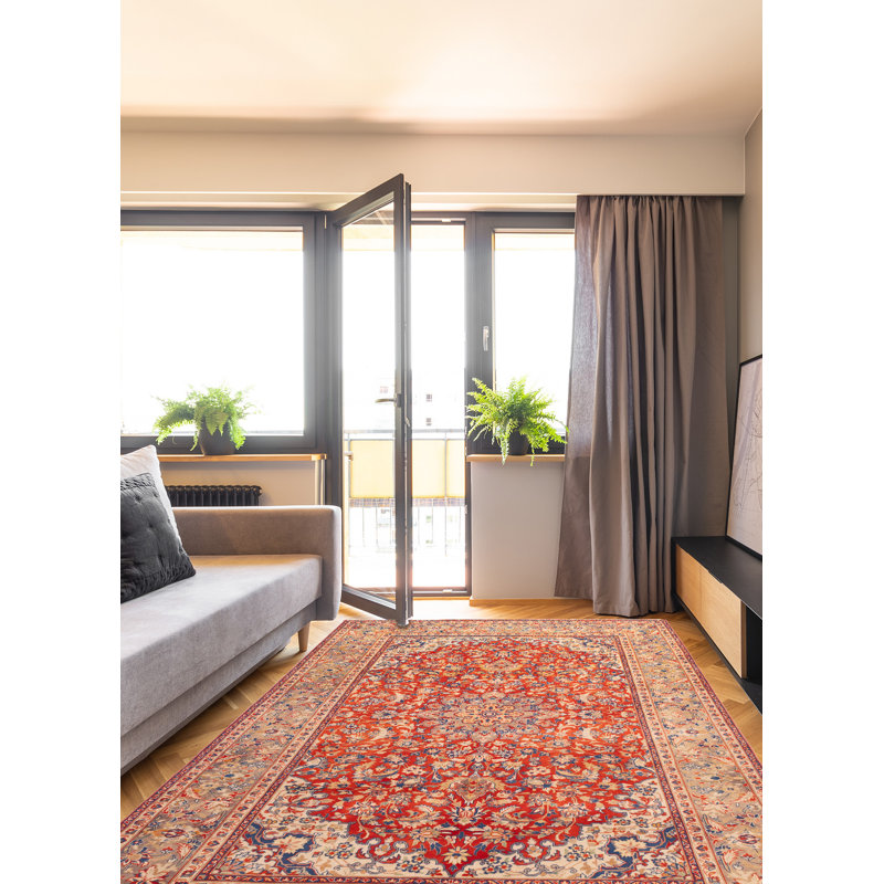 Tapis rouge Antalya 7 pi 9 po x 11 pi 10 po