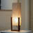Tona WALNUT WOOD MID-CENTURY MODERN TABLE LAMP