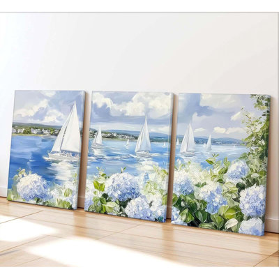 3 Piece Wrapped Canvas Print
