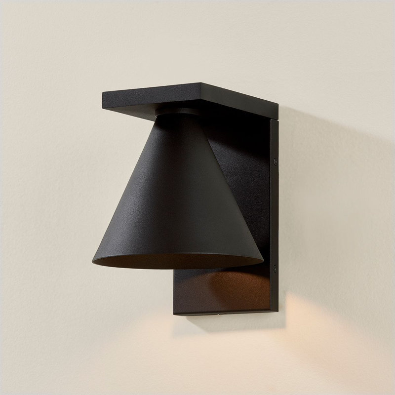 Sean 1 Light Wall Sconce, 11.75" H x 9.5" W x 9.5" D