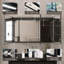 Armoire à pharmacie de 47 po à fixation en surface avec miroir anti-explosion, tablettes réglables et commande tactile-130466150