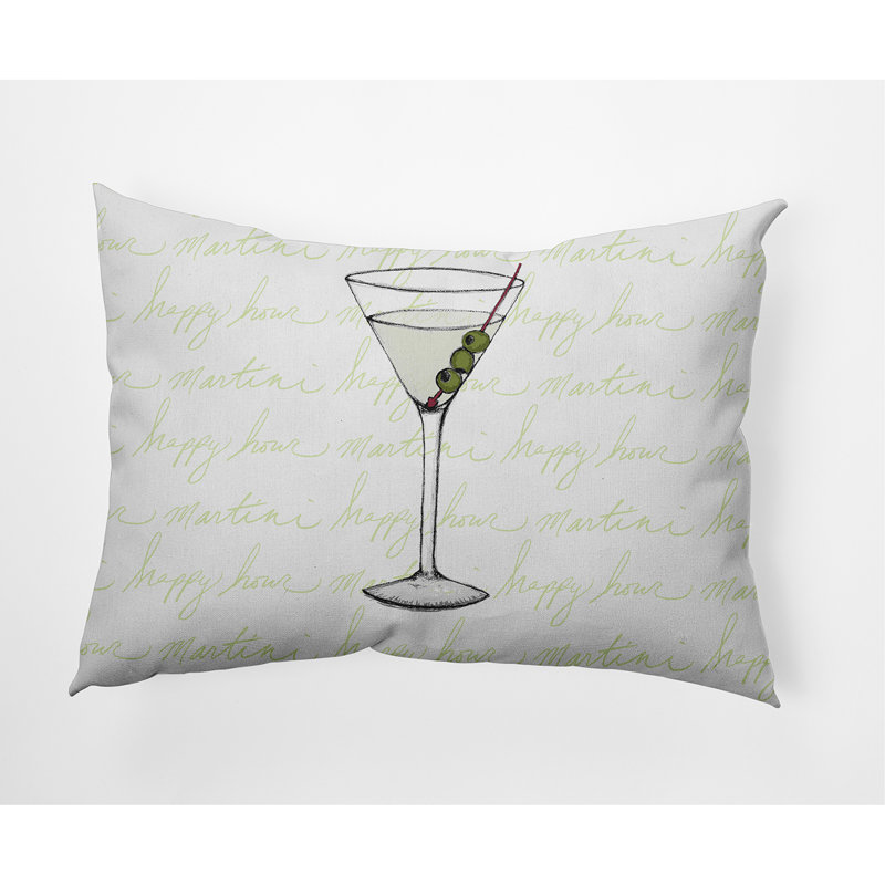 Coussin Martini, Vert clair