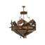 Rustic Lodge 6 - Light Pendant