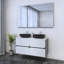 Meuble-lavabo double 47,2 po avec dessus Kaydin-935074316-935074319