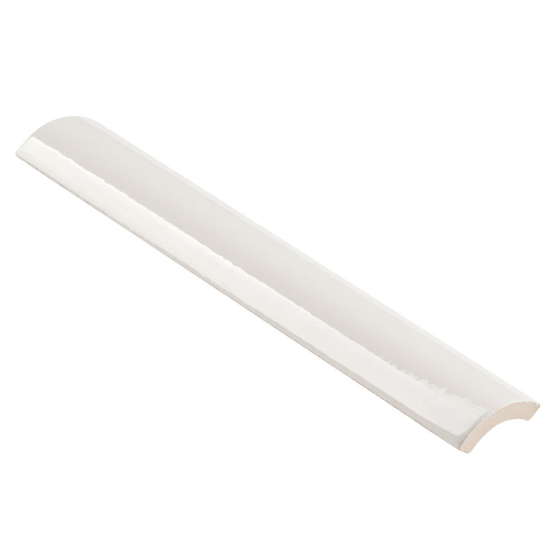 Carrelage mural rond en porcelaine polie de 1/4 po x 7,87 po Remington, Brume
