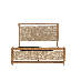 Lit plateforme tapissier pleine grandeur, vison de lin-130544687-130544690