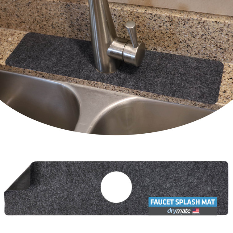 One Kitchen Drainer Mat Faucet Splash Proof Mat Kitchen Sink