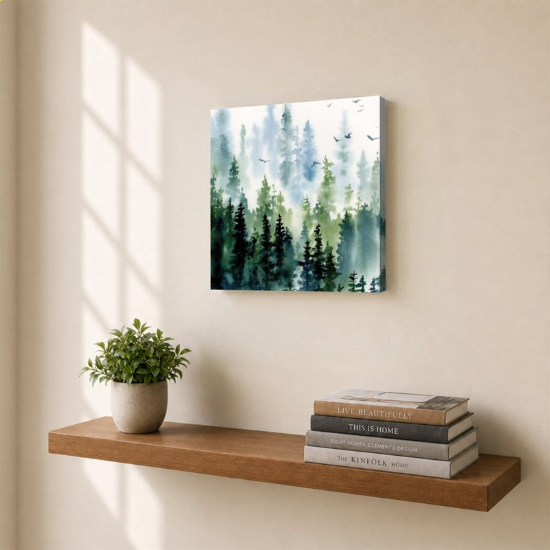 Treeline par Katrina Pete - Impression sur toile
