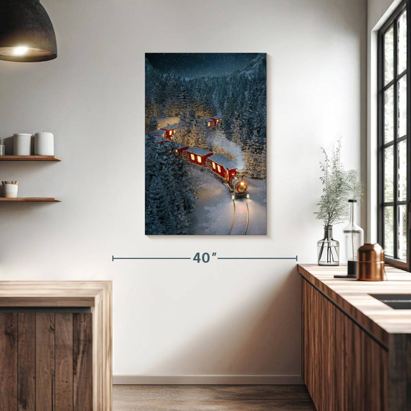Lelend Christmas Train, 39" H x 26" W