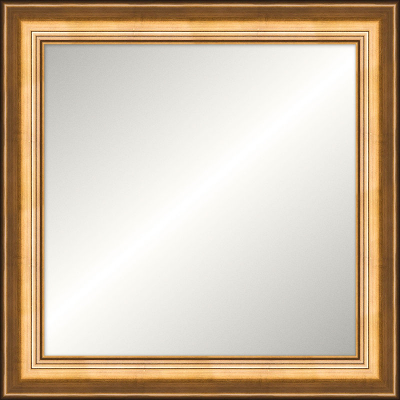 Roslyn Solid Wood Mirror, 27.75" x 27.75", Square