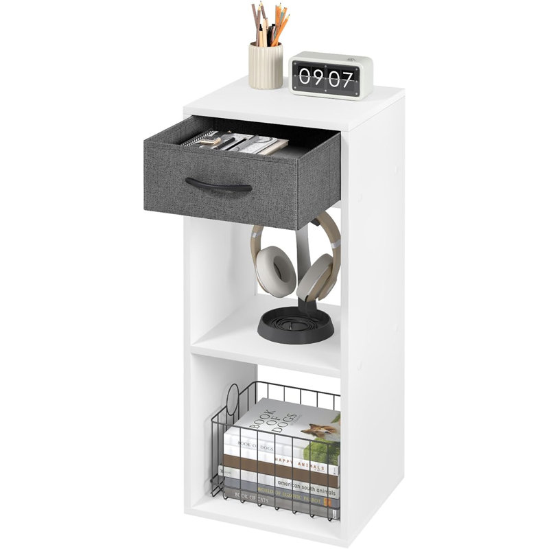 Rockne 80cm H x 32.4cm W Standard Bookcase, White