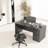 Nikkitta 66.93" Rectangle Executive Office Desk-687464224