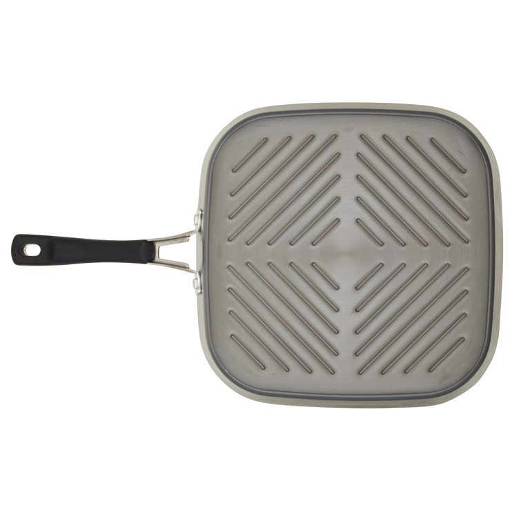 Kitchenaid Grill Pan, Nonstick, Stainless Steel, 10.25 Inch