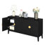 4-Door Sideboard Storage Cabinet for Living Room