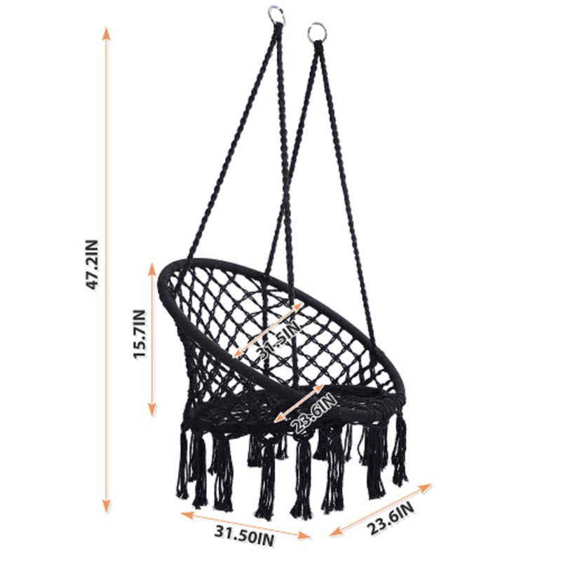 Chaise de jardin, Noir