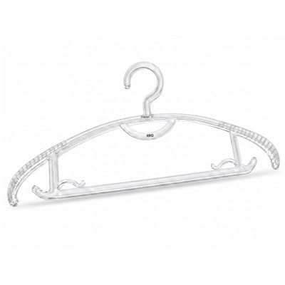 Polyester fiber fl ower basket Clear Plastic Clothes Hangers Non  Shoulder Grooves Heavy Duty Transparent Hangers With Hooks For Shirts Coats Dresses