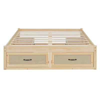 6 Drawers Storage Platform Bed