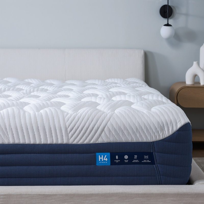 Bedgear H4 Performance Hybrid Mattress - Medium Firm, Standard Top, California King
