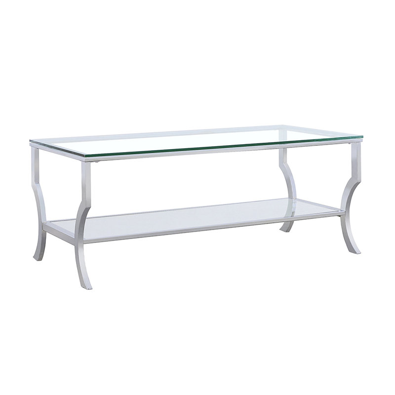 Seroff Chrome Coffee Table