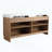Freestanding Bathroom Vanity Cabinet Only with Four Soft-Close Cabinet Doors and Adjustable Shelves, Plywood-135637695